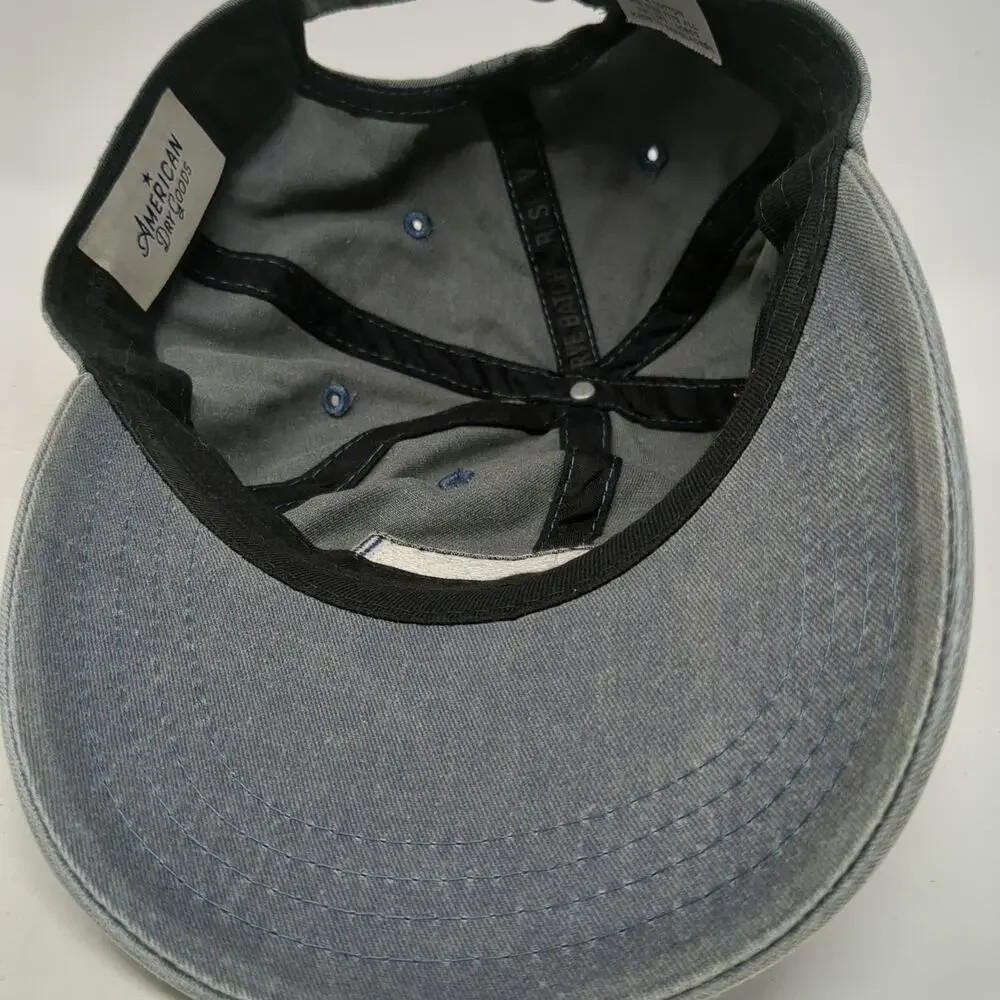 American Dry Goods Baseball Cap Blue One Size Steamboat Colorado Mountain Hat
